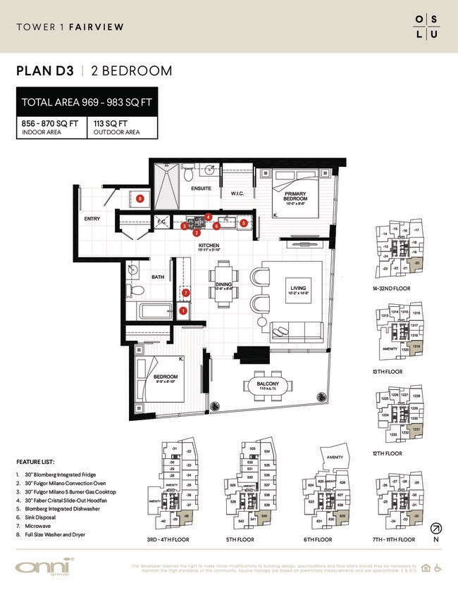 Fairview D3 3020 floor plan